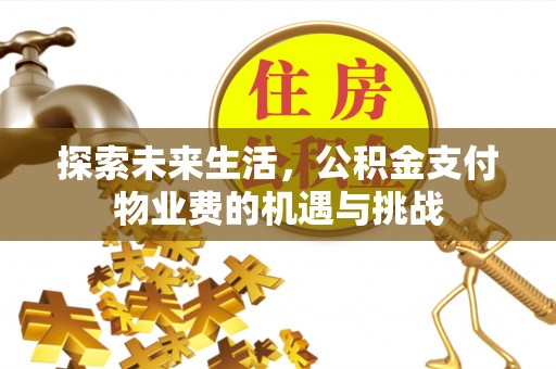 湘西探索未来生活，公积金支付物业费的机遇与挑战