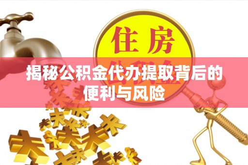 湘西揭秘公积金代办提取背后的便利与风险