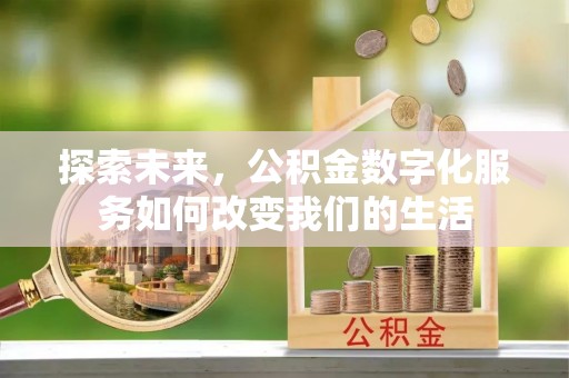 湘西探索未来，公积金数字化服务如何改变我们的生活