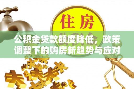 湘西公积金贷款额度降低，政策调整下的购房新趋势与应对策略