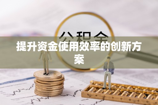 湘西提升资金使用效率的创新方案