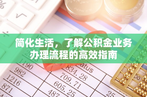 湘西简化生活，了解公积金业务办理流程的高效指南
