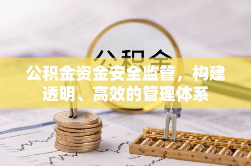 湘西公积金资金安全监管，构建透明、高效的管理体系