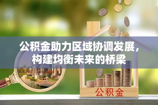 湘西公积金助力区域协调发展，构建均衡未来的桥梁