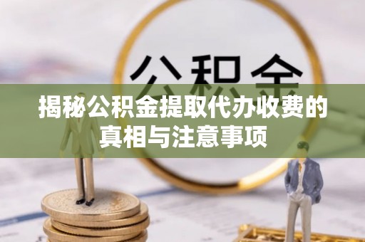 湘西揭秘公积金提取代办收费的真相与注意事项