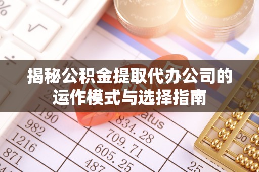 湘西揭秘公积金提取代办公司的运作模式与选择指南