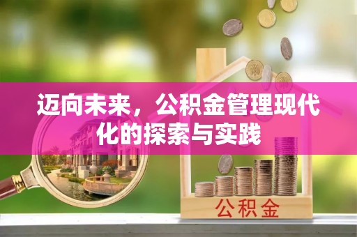 湘西迈向未来，公积金管理现代化的探索与实践